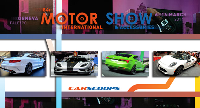  Carscoops' A-to-Z Guide to the 2014 Geneva Auto Show [Day 3]
