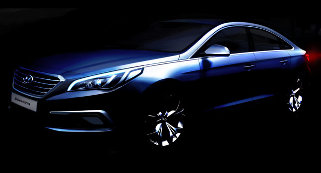  New 2015 Hyundai Sonata Teased, Puts On a More Serious Face
