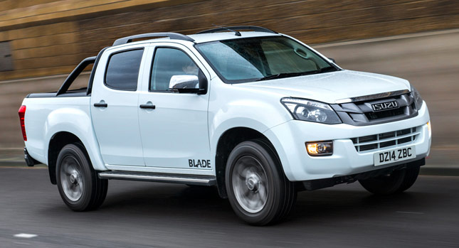  Isuzu Introduces D-Max Blade Special Edition Pickup in the UK