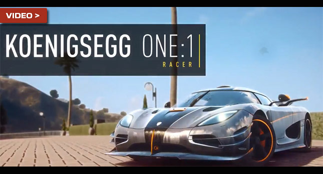  Loony Koenigsegg One:1 to Star in the Need for Speed Game Rivals