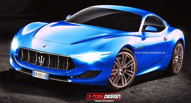  Maserati Alfieri Coupe Envisioned with More Production-Friendly Design Details