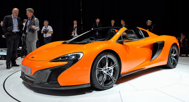  McLaren Blows the Top on New 650S Spider