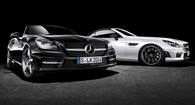  Mercedes Brings Special Editions of SL and SLK to Geneva