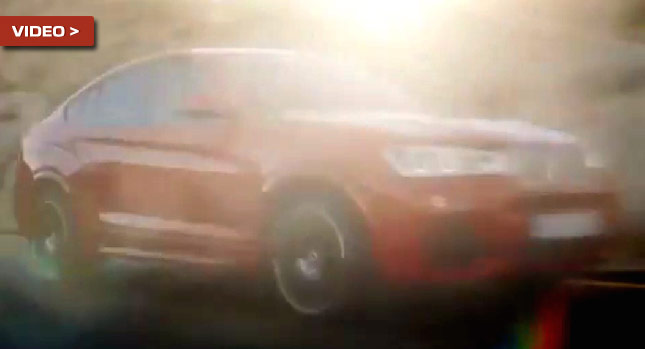  BMW Confirms New X4 Launch via Video for March 6, NY Debut Likely