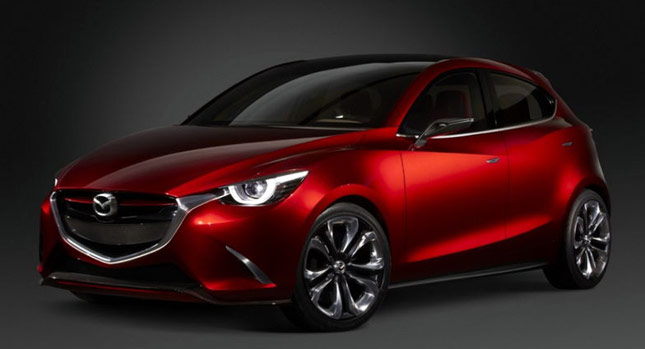  New Mazda Hazumi Aka the Next Mazda2 Concept in the Flesh [40+  Photo Udpate]
