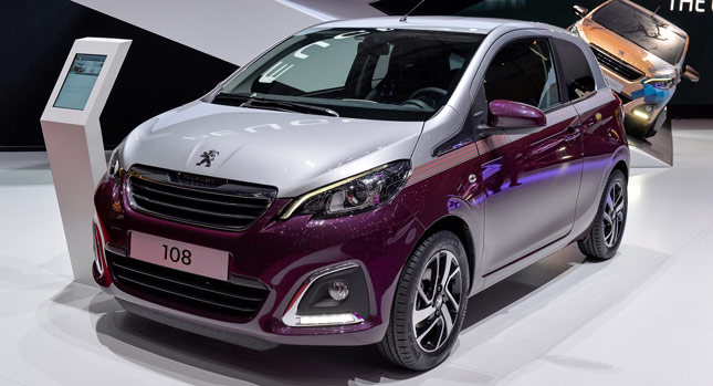  Peugeot 108 Lands in Geneva, Shows Interior for the First Time [92 Photos & Video]