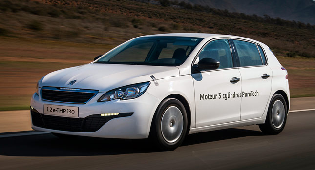  Peugeot 308 with 130HP 3-Cyl. Turbo Petrol Sets Economy Record with 2.85L/100KM…on the Track