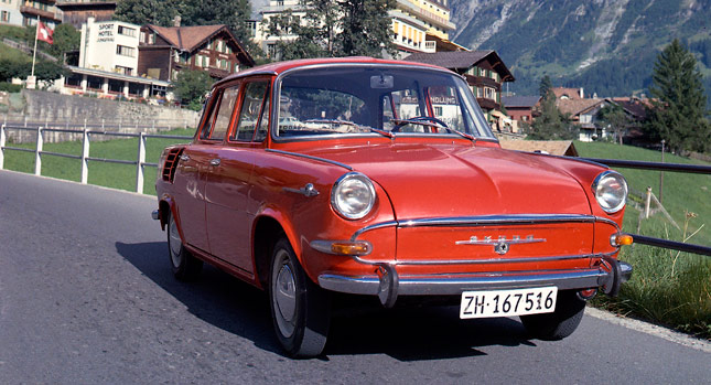  Skoda Celebrates 50th Anniversary of its First Rear-Engined Car, the 1000 MB