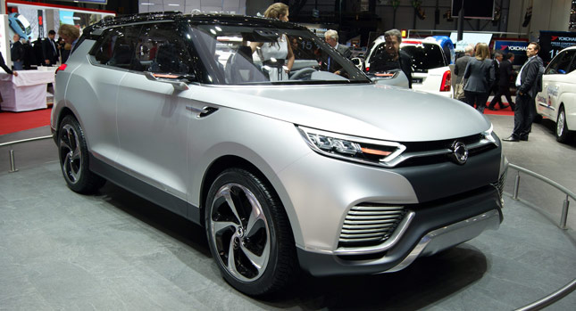  SsangYong Reveals New Seven-Seater SUV Concept in Geneva