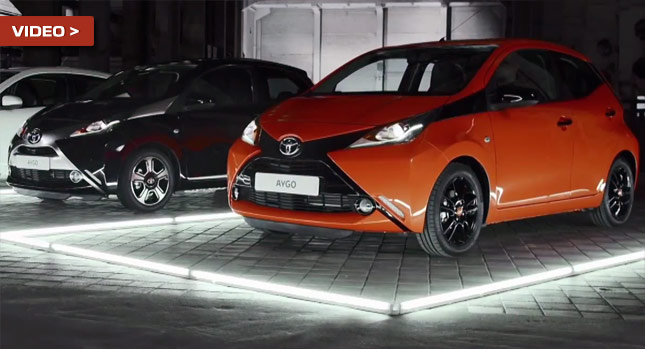  New 2014 Toyota Aygo Shows Off its Colors in First Official Video