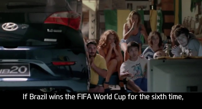  Brazil's Soccer Federation Demands Hyundai Pull its World Cup Spot [w/Video]