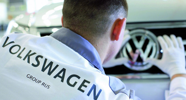  VW's Plans for Russia Remain Unchanged Despite Possible EU Sanctions
