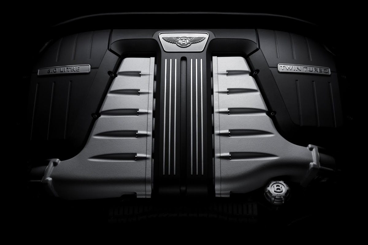 Мотор bentley w12