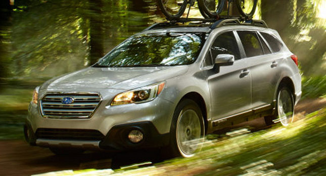  All-New 2015 Subaru Outback Sneaks Out Early