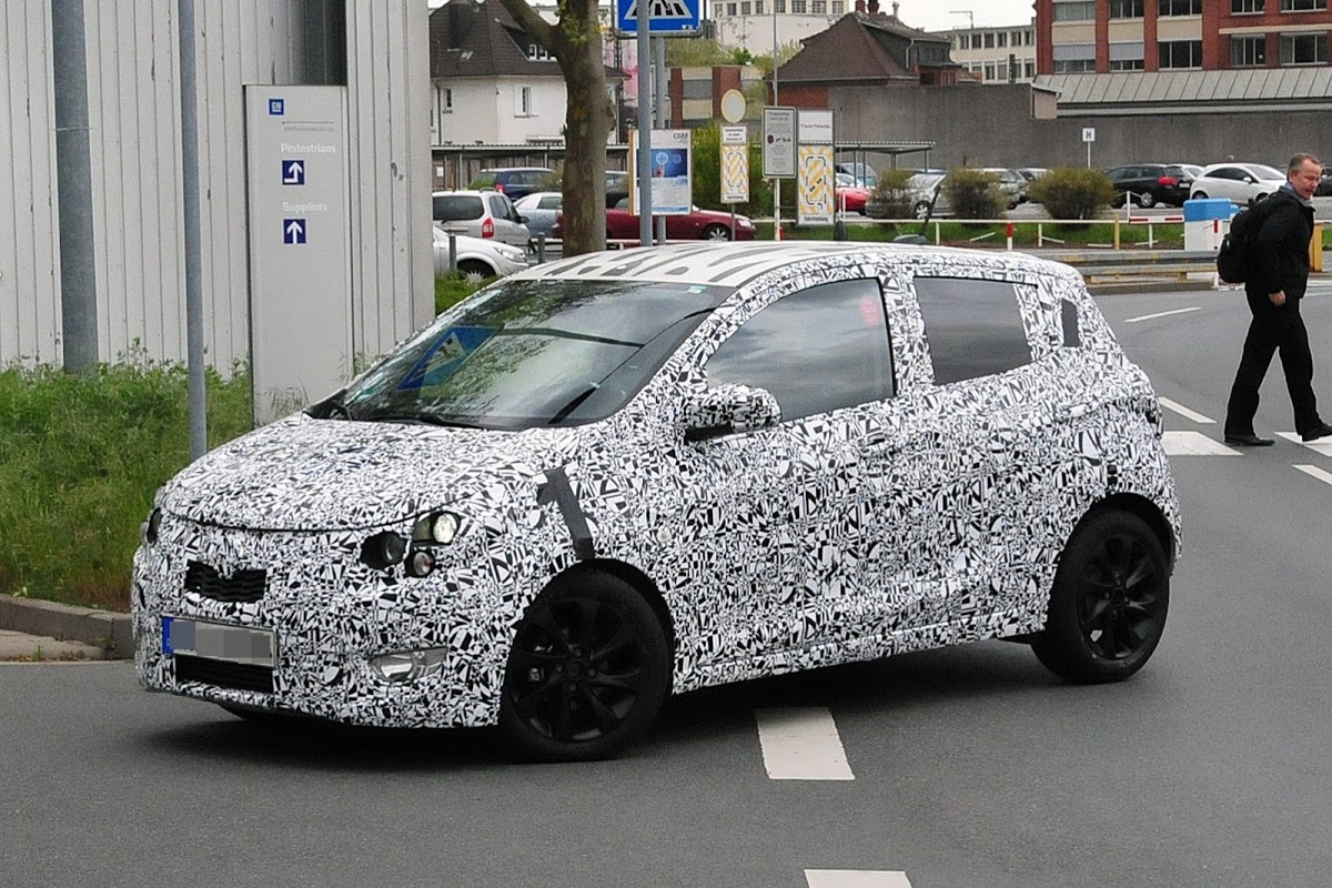 New Opel and Vauxhall Agila City Car Spied, Based on Next Chevy Spark