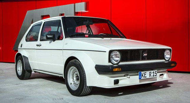  ABT Says Happy Birthday to VW Golf by Remembering its First Golf Mk1 Tuning Job