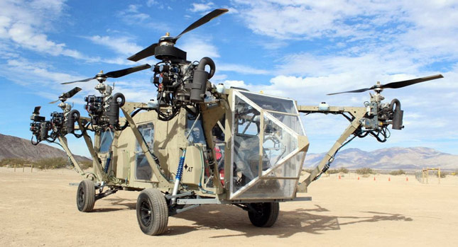  VTOL Truck-Helicopter Hybrid Lifts off for the First Time [w/Video]