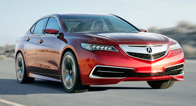  2015 Acura TLX Production Car Details Purportedly Leaked