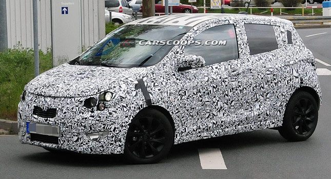  New Opel and Vauxhall Agila City Car Spied, Based on Next Chevy Spark