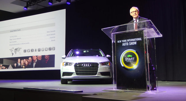  Audi A3 Crowned 2014 World Car of the Year in New York