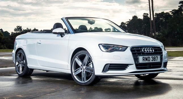  Audi UK Expands A3 Cabriolet Range with New Diesel, Quattro and S Tronic Models