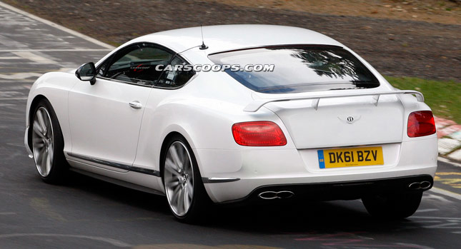  Bentley Spied Testing Hotter Continental GT V8 SS / RS
