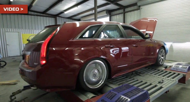  Hennessey Tuned Cadillac CTS-V Wagon With Over 1,000 RWHP Dyno Tested
