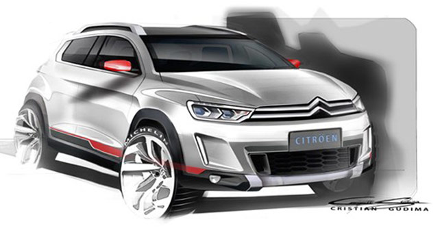  Citroen Crafts a New Small SUV Concept for Beijing Auto Show