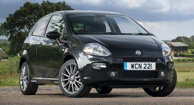  Fiat Buys the Punto Some More Time with New Jet Black 2 Edition for UK