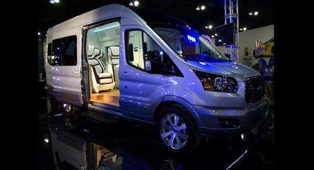  Ford Previews Luxurious Transit Skyliner Concept ahead of New York Debut
