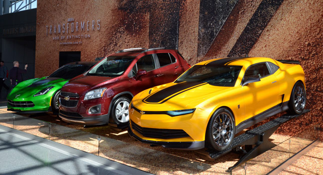  Chevrolet's Autobots Roll Out at New York Auto Show