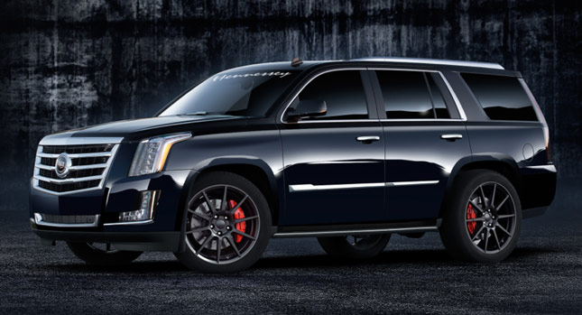  2015 Cadillac Escalade SUV by Hennessey Serves Up 557 Supercharged Horses