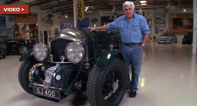  Jay Leno Takes 1930 Bentley with 27-Liter Aircraft V12 for a Spin