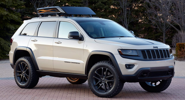 Jeep Grand Cherokee Concept Puts on its EcoDiesel Trail Warrior Costume