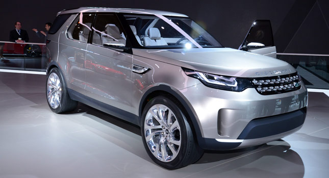  New Land Rover Discovery Vision Concept Looking all Range Rovery in NY