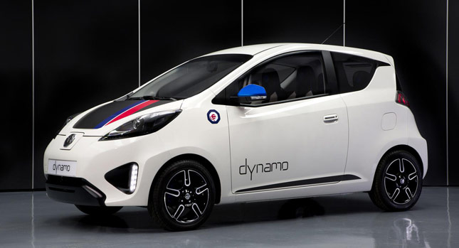  MG Unveils Dynamo EV Concept in London for its 90th Anniversary