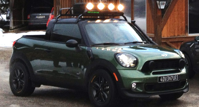  This Mini Paceman Adventure Pickup Truck was Made by Interns
