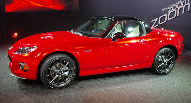  2015 Mazda MX-5 25th Anniversary Edition Comes to NY, Only 100 Cars Slated for U.S.