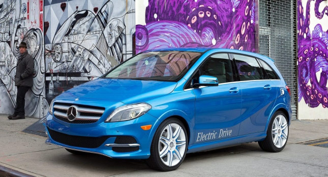  Mercedes-Benz Prices All-Electric B-Class for the US Market from $42k