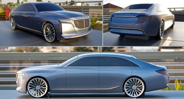 2021 Mercedes-Benz U-Class Concept for an Uber-Saloon Placed Above the S-Class
