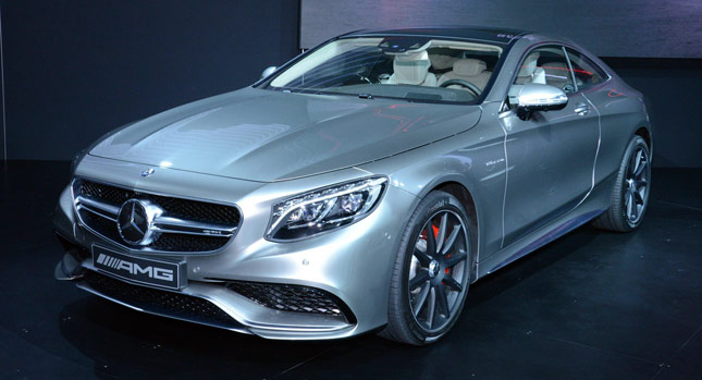  New Mercedes-Benz S 63 AMG Coupé Flexes its V8 Muscle in New York [w/Video]