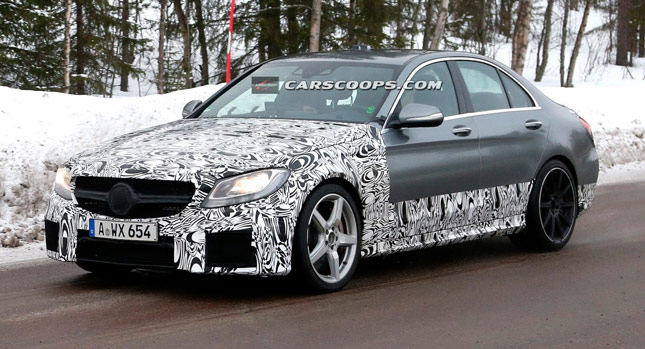  Mercedes Mulling C450 AMG Stepping Stone Model to Compete with Audi S4