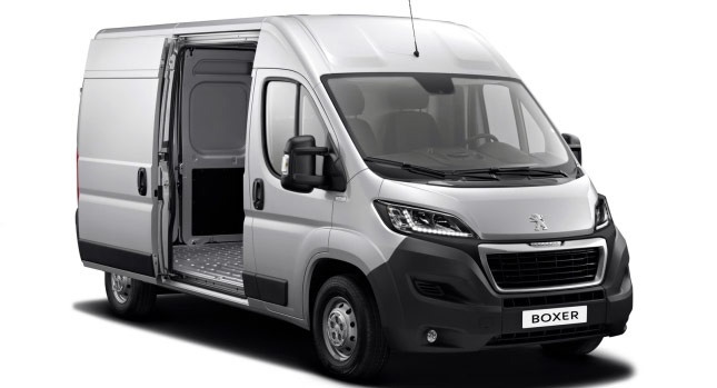  Peugeot Brings Boxer Van in Line with the Rest of the Range