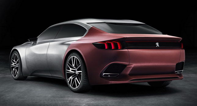 Peugeot Details Exalt Four-Door Coupe Concept Before Beijing Debut