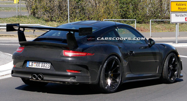  Scoop: New 2015 Porsche 911 GT3 RS Lights the 'Ring on Fire