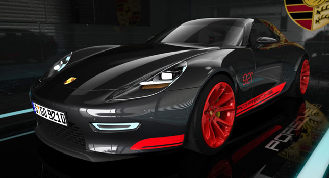 Porsche 921 Vision is a Design Concept for a Modern 928 GT Coupe