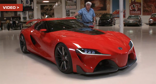  Spectacular Toyota FT-1 Concept Visits Jay Leno’s Garage