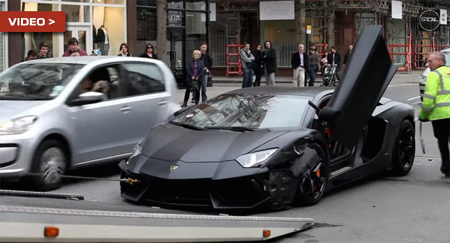 Sounds of Lamborghini Aventador Scraping the Road will Make You Cringe