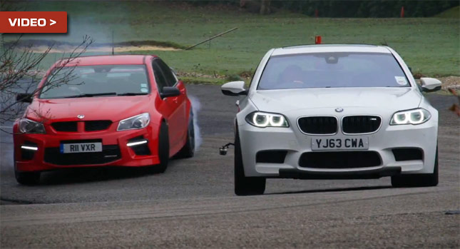  Vauxhall VXR8 GTS Takes on BMW M5 with Competition Pack