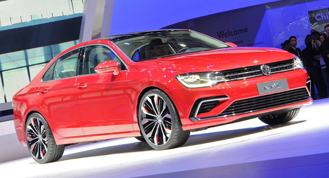 VW's New Midsize Coupé is Wider than a Passat, Shorter than a Jetta, Similar to CLA